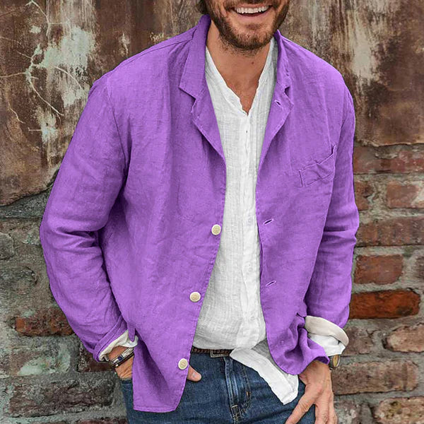 JORDI - Cotton and Linen Jacket